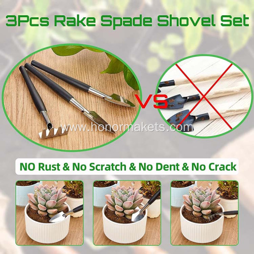 57 Pcs Mini Succulent Tools Kit Bonsai Tree Kit Plant Accessories Indoor Gardening Hand Tools with Repotting Mat